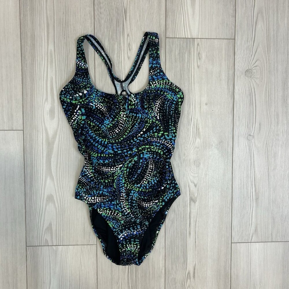 Speedo Womens Size 6 Racerback Athletic Training One Piece Swimsuit - Picture 1 of 11